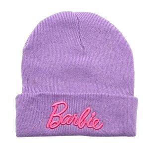 "Barbie" Beanie Hat (purple)